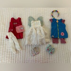 American Girl Doll Clothing Set - Red, White, Blue